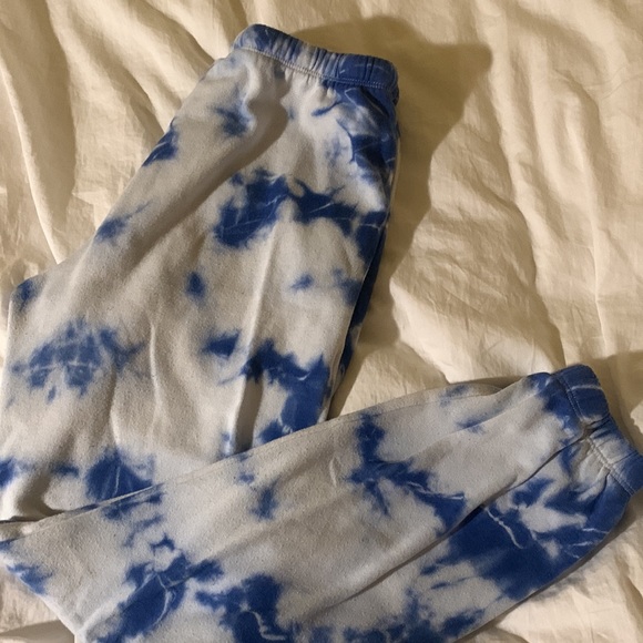 Garage xs, blue tie dye sweatpants for $14 - Picture 4 of 4
